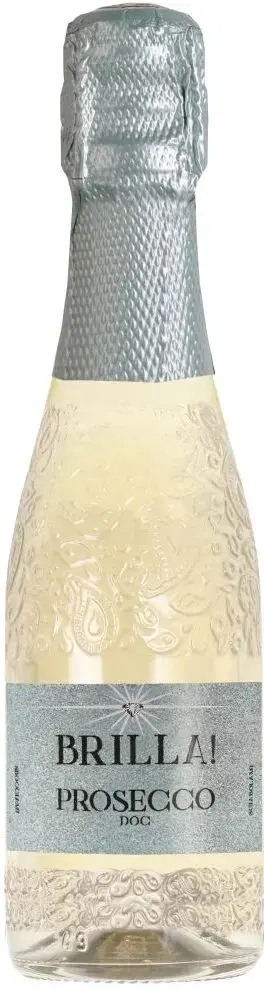 Игристое вино Brilla! Prosecco DOC, 2022, 0.2 литра