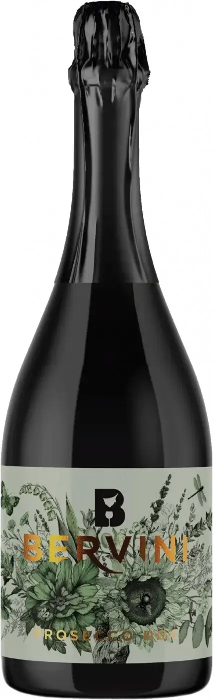 Игристое вино Bervini Millesimato Prosecco DOC Extra Dry, 2021, 1.5 л