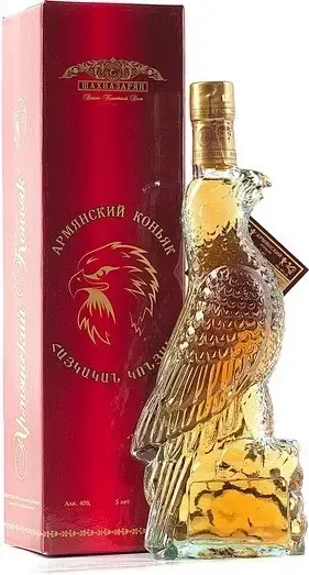 Шахназарян Армянский Коньяк 5 звезд, в подарочной коробке Орел, 0.5 л