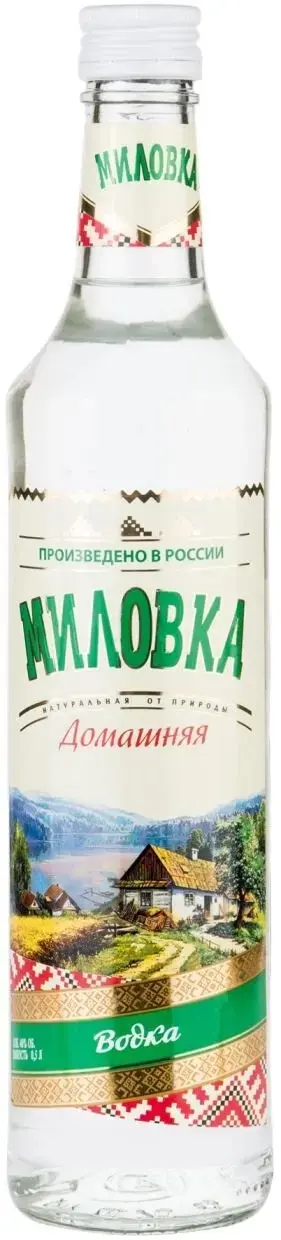 Водка Миловка Домашняя, 0.5 л