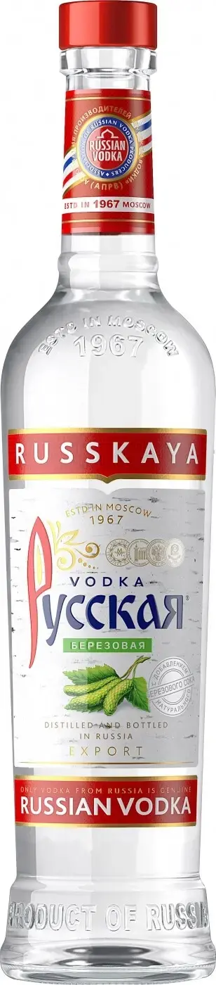 Водка Русская Березовая, 0.5 л