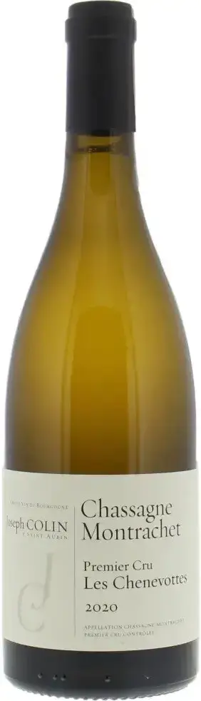 Вино Domaine Joseph Colin Chassagne-Montrachet 1er Cru Les Chenevottes AOC, 2020, 0.75 л