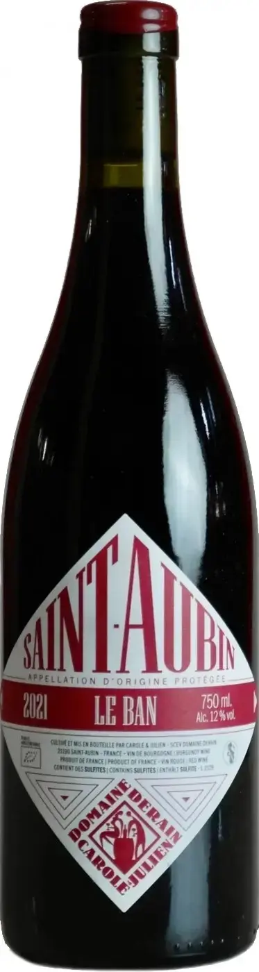 Вино Domaine Derain Saint-Aubin Le Ban AOC, 2021, 0.75 л