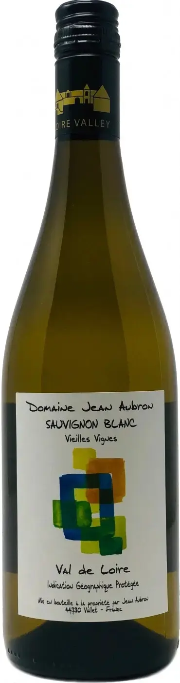 Вино Domaine Jean Aubron Sauvignon Blanc Vieilles Vignes Val de Loire IGP, 2021, 0.75 л