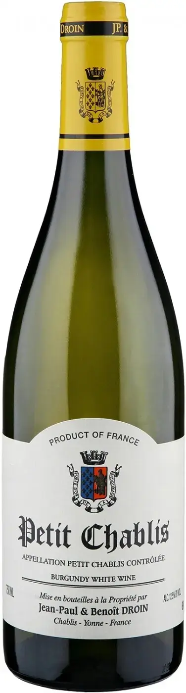 Вино Jean-Paul & Benoit Droin Petit Chablis AOC, 2022, 0.75 л