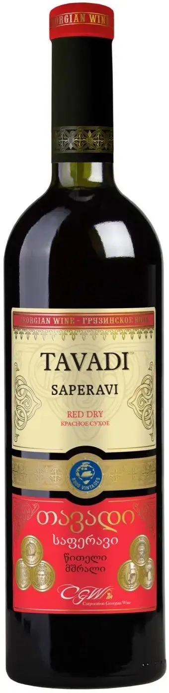 Вино Tavadi Saperavi 0.75 л