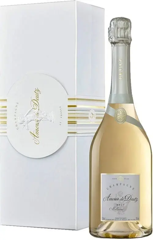 Шампанское Amour de Deutz Brut Blanc, 2008, gift box, 0.75 л