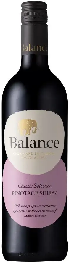 Вино Balance Classic Pinotage-Shiraz, 2022, 0.75 л
