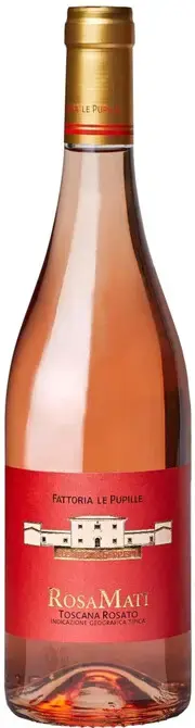 Вино Fattoria Le Pupille Rosa Mati Toscana Rosato IGT, 2017, 0.75 л