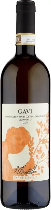 Вино La Ghibellina, Santo Bertelli Gavi DOCG del Comune di Gavi, 2022, 0.75 л
