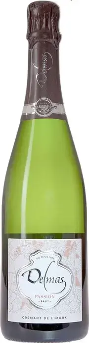 Игристое вино вино Delmas, Passion Brut, Cremant de Limoux AOC, 2020, 0.75 л