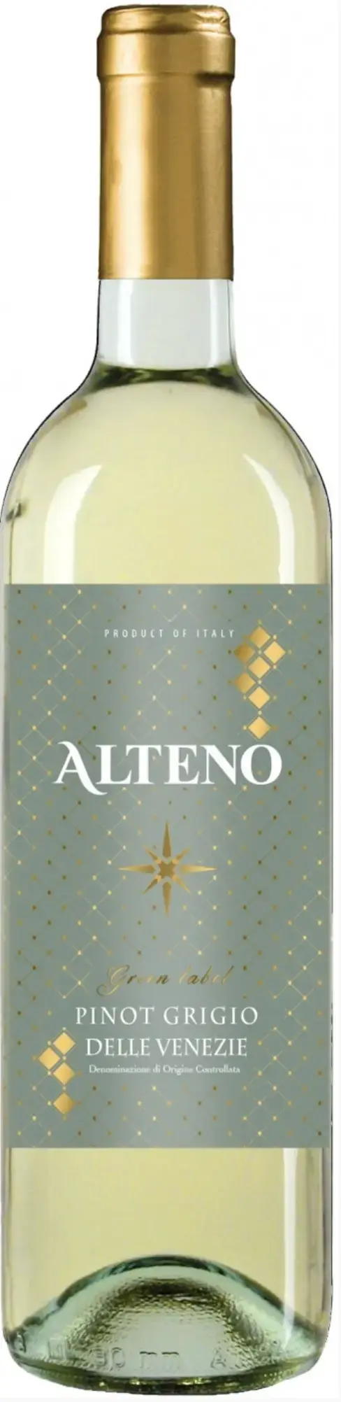 Вино Alteno Pinot Grigio Veneto IGT, 2022, 0.75 л