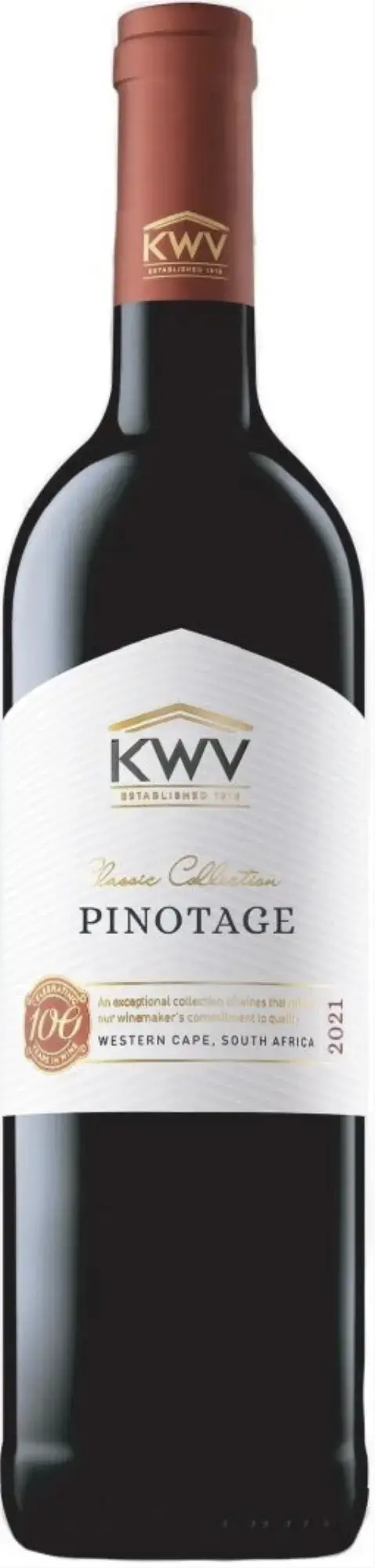 Вино KWV Classic Collection Pinotage, 2021, 0.75 л