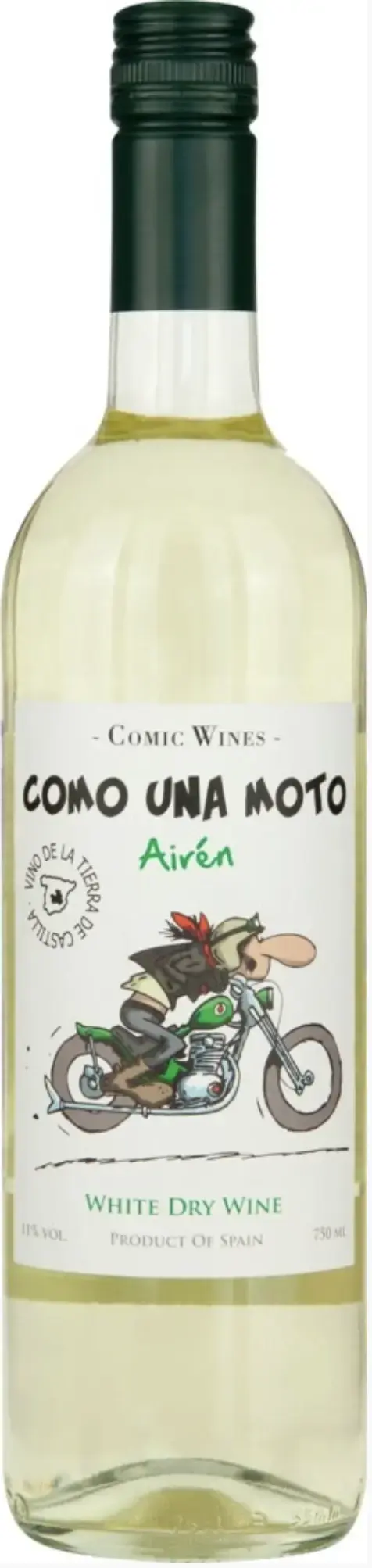Вино Como Una Moto Airen Dry, 2022, 0.75 л