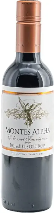 Вино Montes Alpha Cabernet Sauvignon, Valle de Colchagua DO, 2020, 0.375 л