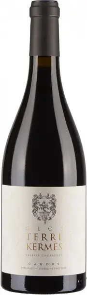 Вино Valerie Courreges, Clos Terre Kermes, Cahors AOP, 2020, 0.75 л