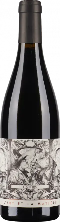 Вино Valerie Courreges, L'Art et la Matiere, Cahors AOP, 2020, 0.75 л