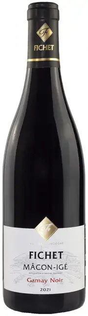 Вино Domaine Fichet Macon-Ige Gamay Noir AOP, 2021, 0.75 л