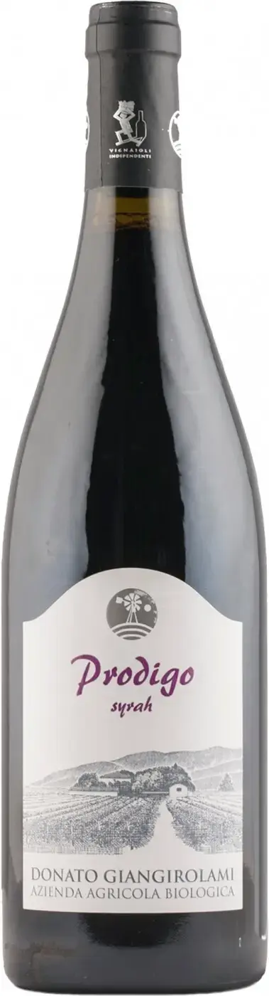 Вино Donato Giangirolami Prodigo Syrah, Lazio IGP, 2018, 0.75 л