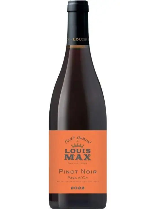 Вино Louis Max & David Duband, Pinot Noir, Pays d'Oc IGP, 2022, 0.75 л