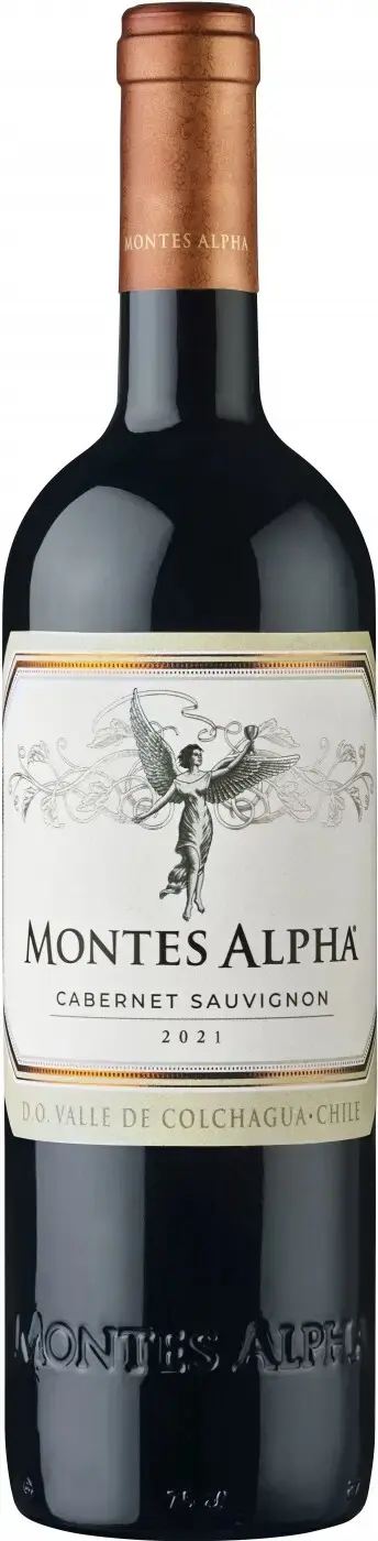 Вино Montes Alpha Cabernet Sauvignon Valle de Colchagua DO, 2021, 0.75 л