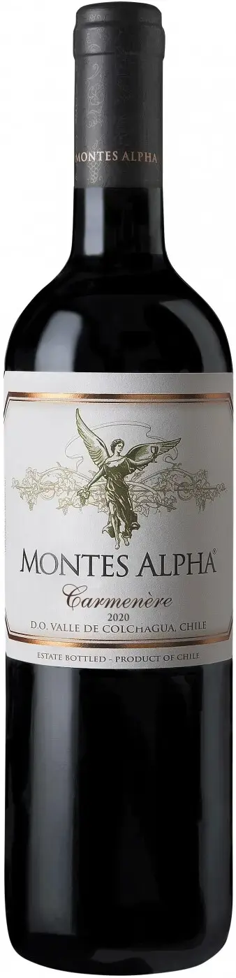 Вино Montes Alpha Carmenere Valle de Colchagua DO, 2020, 0.75 л