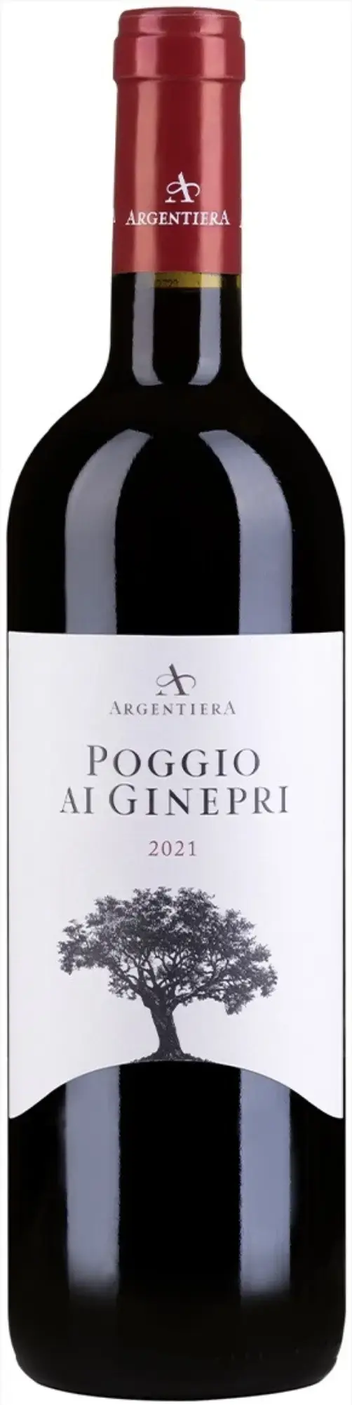 Вино Argentiera Poggio ai Ginepri Rosso Toscana IGT, 2021, 0.375 л