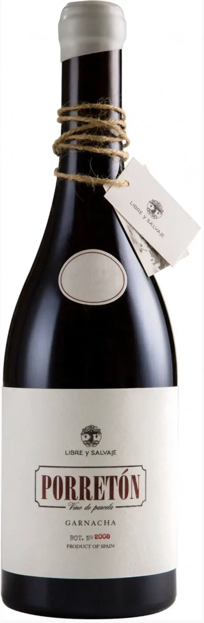 Вино Libre y Salvaje Porreton Garnacha, 2019, 0.75 л