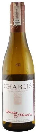 Вино Domaine des Malandes, Chablis AOC, 2022, 0.375 л