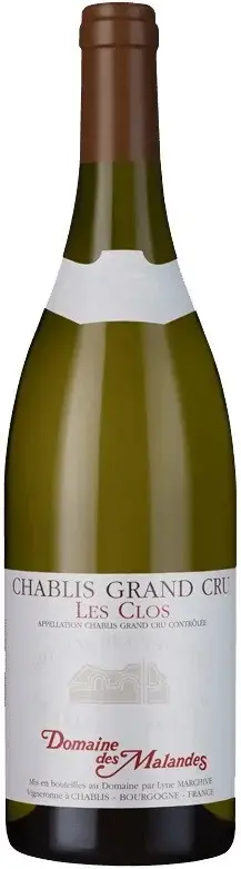 Вино Domaine des Malandes, Chablis Grand Cru Les Clos AOC, 2021, 0.75 л