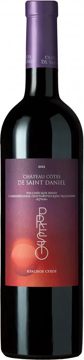 Вино Chateau Cotes de Saint Daniel, Presto Red, 2022, 0.75 л