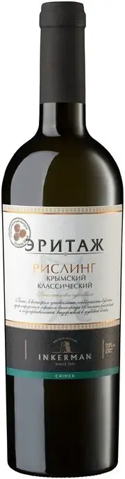 Вино Инкерман Эритаж Рислинг Крымский Классический, 2021, 0.75. л
