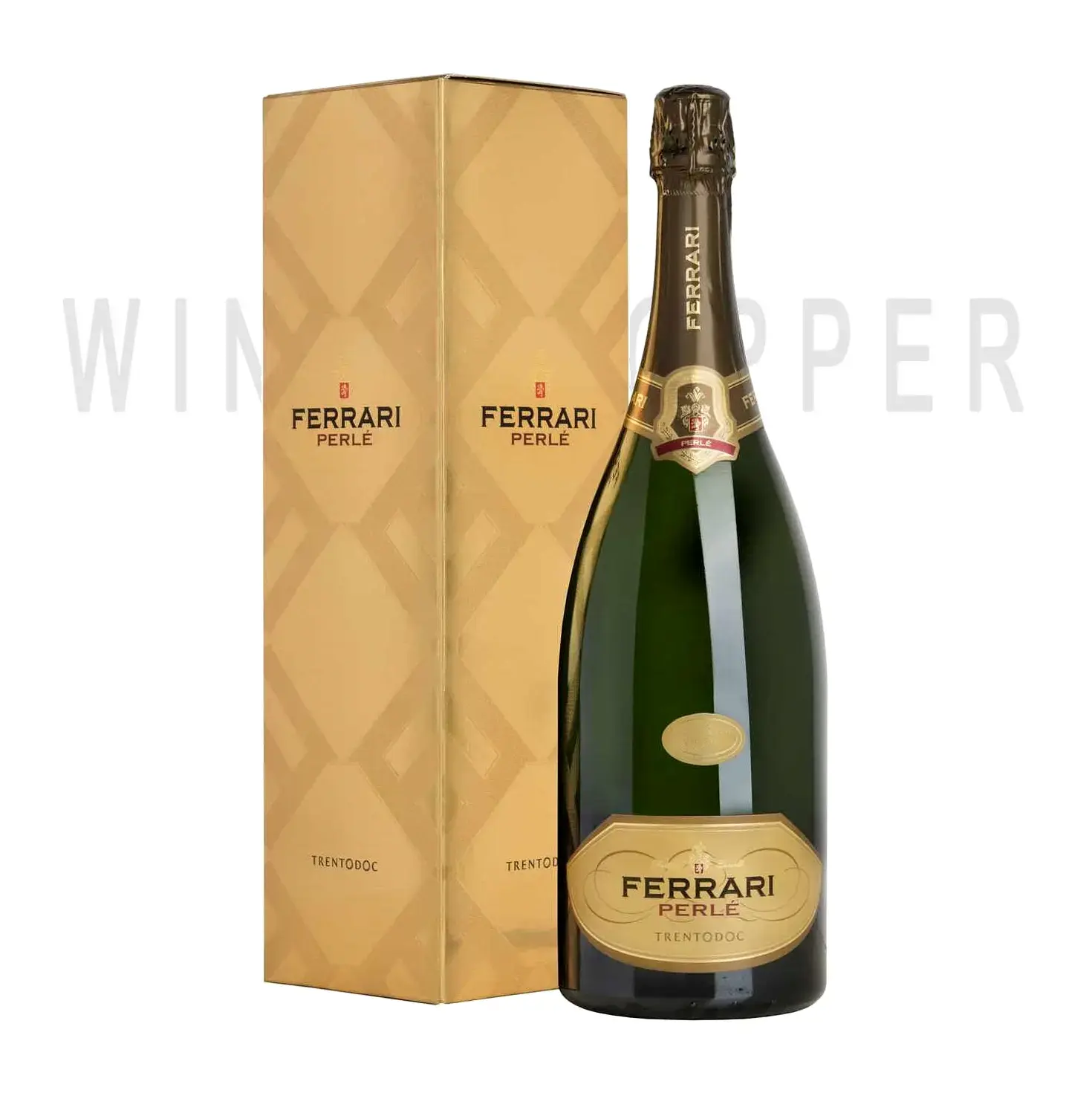 Игристое вино Trento DOC Ferrari Perle brut 2016 in gift box 1.5 л