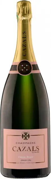 Шампанское вино Claude Cazals Cuvee Rosee Grand Cru Brut Champagne AOC, 1.5 л