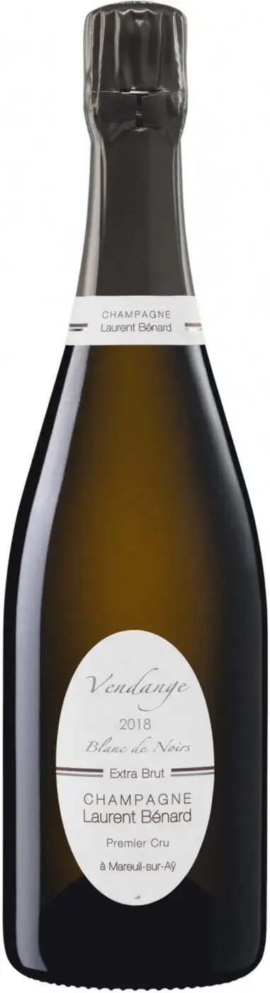 Шампанское Laurent Benard Blanc de Noirs Premier Cru Extra Brut Champagne AOC, 2018, 0.75 л