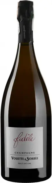 Шампанское Vouette & Sorbee Fidelе Brut Nature Champagne AOC, 1.5 л