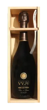 Шампанское Frerejean Freres Grand Cru VV26 Blanc de Blancs Brut, wooden box, 0.75 л