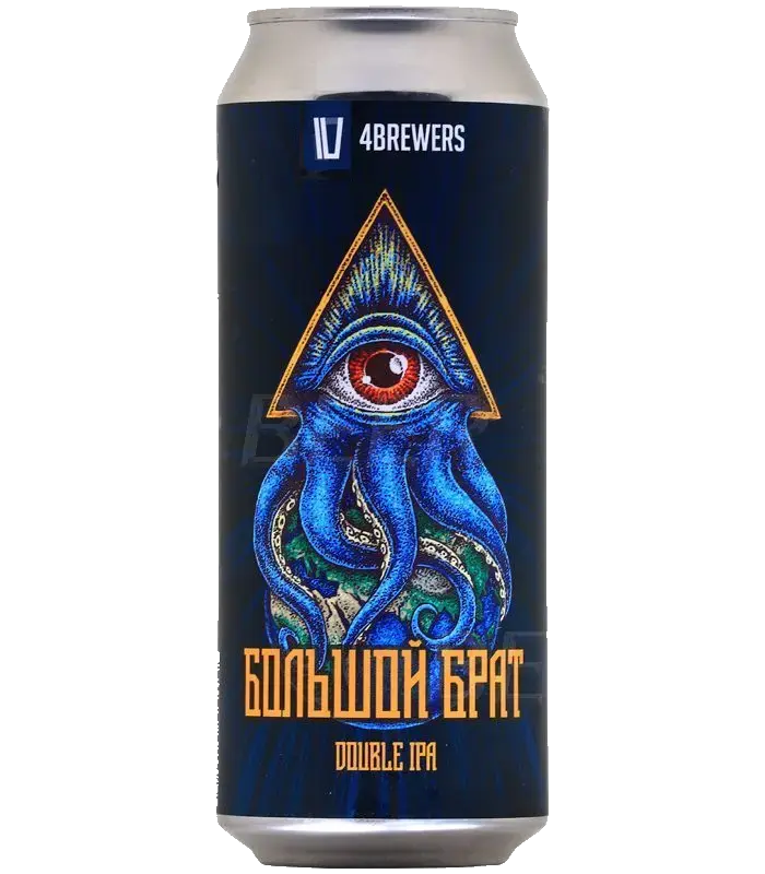Пиво 4brewers Big Brother, in can, 0.5 л
