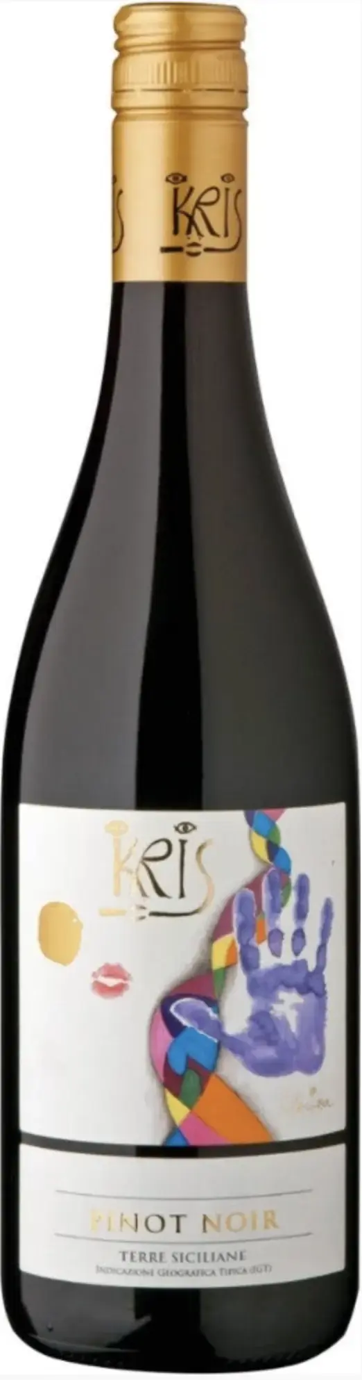 Вино Kris Pinot Noir Terre Siciliane IGT, 2020, 0.75 л