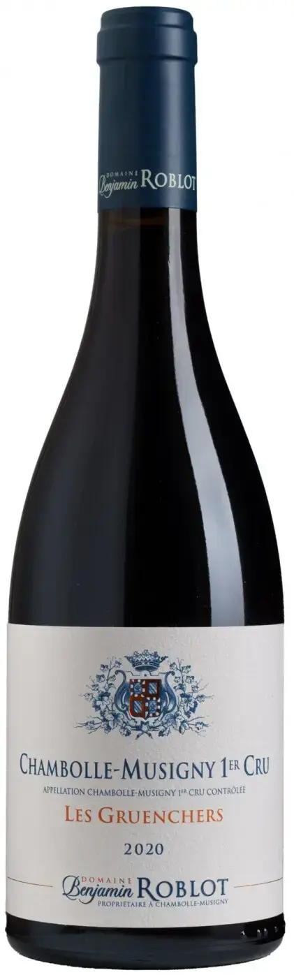 Вино Domaine Benjamin Roblot Chambolle-Musigny 1er Cru Les Gruenchers AOC, 2020, 1.5 л