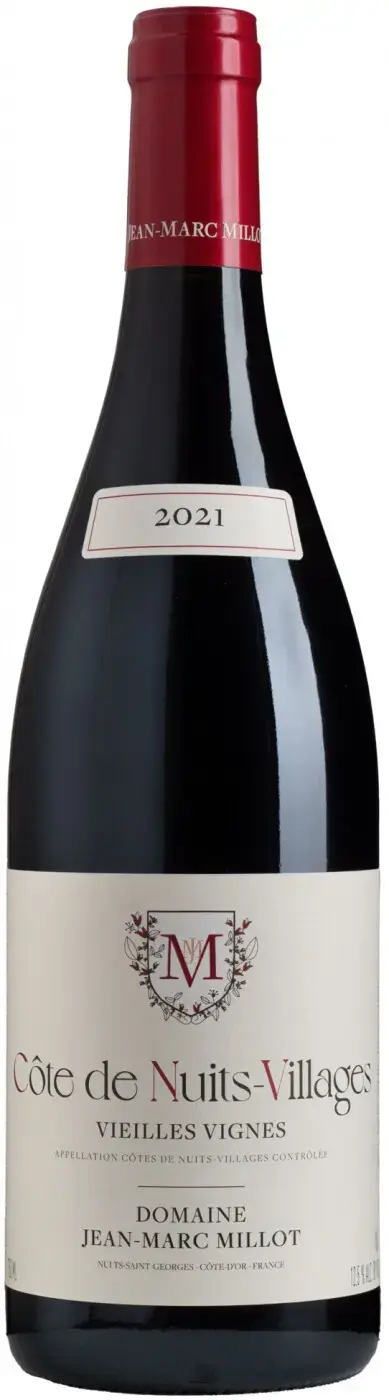 Вино Domaine Jean-Marc Millot Cote de Nuits-Villages Vieilles Vignes AOC, 2021, 0.75 л