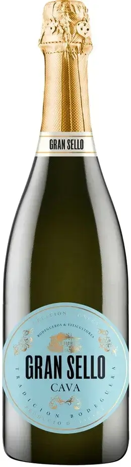 Игристое вино вино Gran Sello, Cava DO Brut, 2021, 0.75л