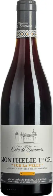Вино Chateau de Monthelie, Monthelie 1er Cru Sur la Velle AOC, 2020, 0.75 л