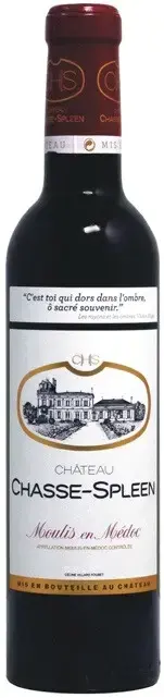 Вино Chateau Chasse-Spleen, Moulis en Medoc AOC Cru Bourgeois, 2020, 0.375 л