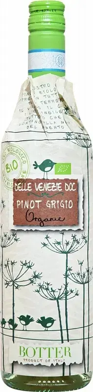 Вино Botter Pinot Grigio delle Venezie DOC Organic, 2022, 0.75 л