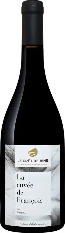 Вино Le Cret de Bine La Cuvee de Francois Beaujolais AOC, 2021, 0.75 л