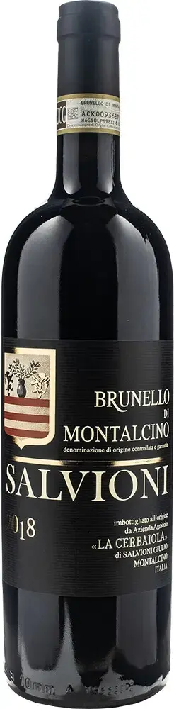 Вино Salvioni Brunello di Montalcino DOCG La Cerbaiola 2018 0.75 л