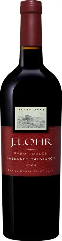 Вино J. Lohr Seven Oaks Cabernet Sauvignon 2020 0.75 л