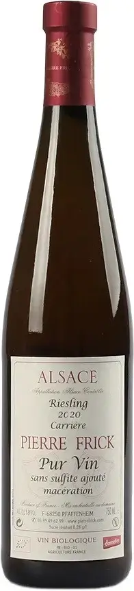 Вино Pierre Frick Riesling Carriere Alsace AOC, 2020, 0.75 л