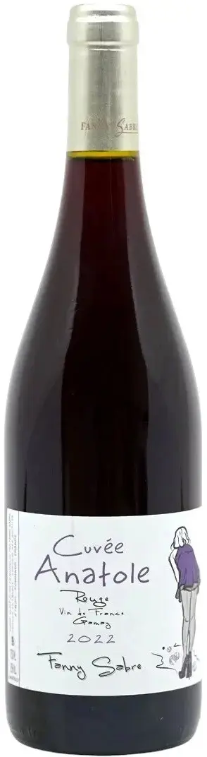 Вино Fanny Sabre Cuvee Anatole Rouge VdF, 2022, 0.75 л
